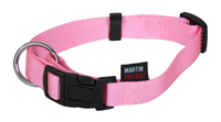 Martin Sellier Halsband Voor Hond Basic Nylon Roze 10 Mmx20 30 Cm