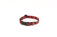 Halsband Voor Hond Fleur Rood 25 Mmx35 55 Cm