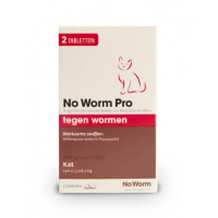 No Worm Pro Kleine Kat & Kitten 6 Tabletten