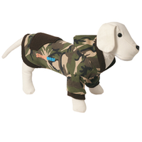 Nyc Hondentrui Met Capuchon Camouflage   Hondenkleding   35 Cm