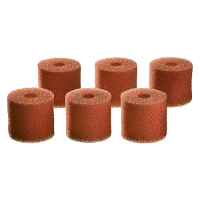 Oase Voorfiltermousse Set 6 Biomaster 30ppi   Filtermateriaal   Rood