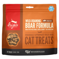 Orijen Cat Freeze Dried Treats Wild Roaming   Kattensnack   Zwijn 35 G