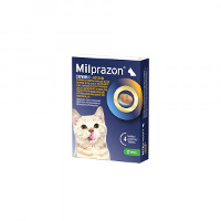 Milprazon Chewable 4 Mg / 10 Mg Kitten En Kleine Kat 4 Tabletten
