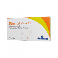 Strantel Plus Xl Ontwormingstablet Voor Grote Hond 30 Tabletten