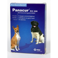 Panacur 500 Ontwormingsmiddel Voor Middelgrote En Grote Honden 100 Tabletten