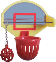 Parkieten Speelgoed Basket Met Spiegel En Bal 10x7x10 Cm