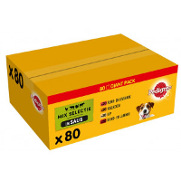Pedigree Adult In Saus Multipack Natvoer Hond Maaltijdzakjes (100 G) 2 Verpakkingen (160 X 100 G)