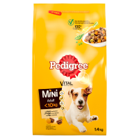 Pedigree Adult Mini Met Gevogelte Hondenvoer 1,4 Kg