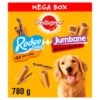 Pedigree Megabox Rodeo Duos & Jumbone Hondensnacks 1 Verpakking