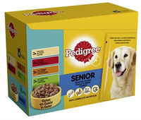 Pedigree Multipack Maaltijdzakjes Senior Hondenvoer #95;_100 Gr