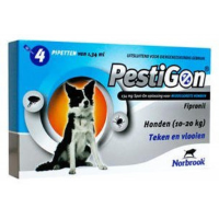 Pestigon Spot On Voor Honden Van 10 Tot 20 Kg 2 X 4 Pipetten