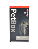 Petbox Hond Tegen Vlooien, Teken, Wormen Hond   20 Tot 40 Kg