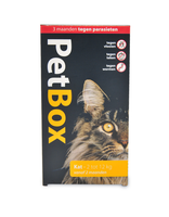 Petbox Kat Tegen Vlooien, Teken En Wormen Kat   2 Tot 12 Kg