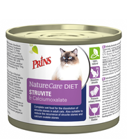 Prins Naturecare Diet Struvite & Calciumoxalate Natvoer Kat 1 Tray (6 X 200 G)