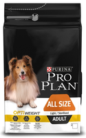 Pro Plan Adult Light/sterilised Met Kip Hondenvoer 3 Kg