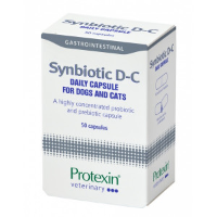 Protexin Synbiotic D C Capsules   Hond En Kat 50 Stuks