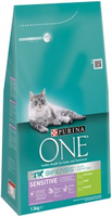 Purina One Sensitive Met Kalkoen Kattenvoer 2 X 1,5 Kg