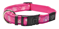 Rogz For Dogs Armed Response Halsband Voor Hond Pink Paw 25 Mmx43 73 Cm