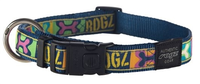 Rogz For Dogs Beach Bum Halsband Voor Hond Pop Art Navy #95;_20 Mmx34 56 Cm