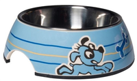 Rogz For Dogs Bubble Bowl Blauw #95;_160 Ml