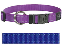 Rogz For Dogs Lumberjack Halsband Voor Hond Blauw 25 Mmx43 73 Cm