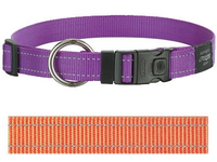 Rogz For Dogs Lumberjack Halsband Voor Hond Oranje 25 Mmx43 73 Cm