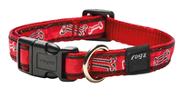Rogz For Dogs Scooter Halsband Voor Hond Red Rogz Bone #95;_16 Mmx26 40 Cm