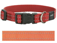 Rogz For Dogs Snake Halsband Voor Hond Oranje 16 Mmx26 40 Cm