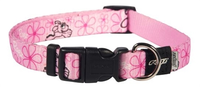 Rogz For Dogs Yoyo Yip Yap Halsband Voor Hond Pink 12 Mmx19 30 Cm