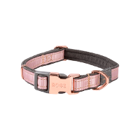 Rogz Urban Halsband Roze&grijs&rosé   Hondenhalsband   M