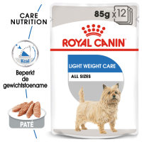 Royal Canin Light Weight Care Natvoer Hond 1 Doos (12 X 85 G)