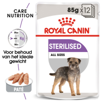 Royal Canin Sterilised Natvoer   Hondenvoer   12x85 G