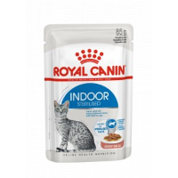 Royal Canin Indoor Sterilised In Gravy Kattenvoer X12 2 Dozen (24 X 85 G)