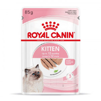 Royal Canin Kitten Loaf (mousse) Natvoer Kat 85g 4 Dozen (48 X 85 G)