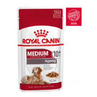 Royal Canin Medium Ageing 10+ Hondenvoer Natvoer (10x140g)