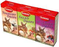 Sanal Knaagdier 3 Pack Drops Yogurt/salad/wild Berry