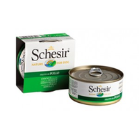 Schesir Kipfilet (in Jelly) Natvoer Hond (blikjes 150 G) 1 Tray (10 X 150 G)