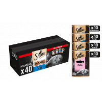 Sheba Delicatesses Vis In Saus Maaltijdzakjes Kat Voordeelpack (40 X 85 Gr) 1 Verpakking (40 X 85 G)