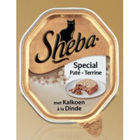 Sheba Special Paté Met Stukjes Kalkoen