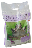 Sivocat Supersoft Kbv Met Babypoeder   Kattenbakvulling   12 L