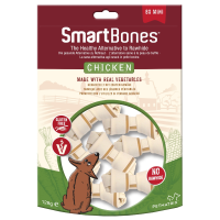 Smartbones Chicken Classic Bone Chews   Hondensnacks   Kip 18 Stuks Mini