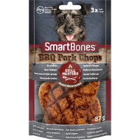 Smartbones Grill Masters Pork Chop Kip&varken   Hondensnacks   87 G