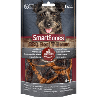 Smartbones Grill Masters Bbq T Bones Kauwsnack Hond (3 St) Per 3 Verpakkingen