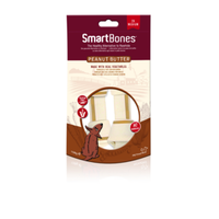 Smartbones Smartbones Peanut Butter Hondenvoer Medium 158 Gram Pindakaas