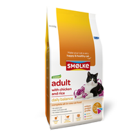 Smolke Cat Adult Kip/rice 4kg