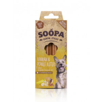Soopa Dental Sticks Banaan & Pindakaas Voor De Hond Per 3