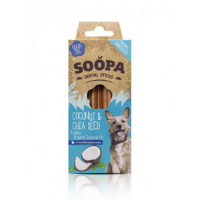 Soopa Dental Sticks Kokosnoot & Chiazaad Voor De Hond Per 5