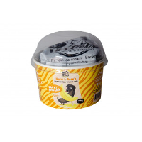 Moos & Rosy's Proteïne Ijsmix Voor Honden Met Banaan & Pindakaas 5 Verpakkingen