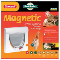 Staywell 932 Magnetic 4 Way Catflap Kattenluik