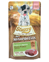 Stuzzy Dog Grain Free Monoprotein Kalf Nat Puppyvoer 150 Gr. 4 X (12 X 150 G)
